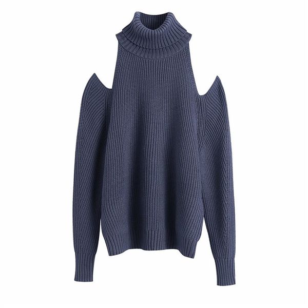 women's sweaters autumn fashion lady off shoulder za blue knitted turtleneck pullover women casual long sleeve black sweater, White;black
women's sweaters autumn fashion lady off shoulder za blue knitted turtleneck pullover women casual long sleeve black sweater, White;black