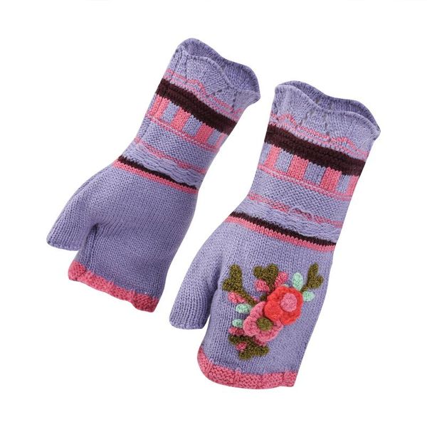 five fingers gloves women ladies autumn winter warm knitted embroidery hand made hook jacquard wool color blue gray green brown
five fingers gloves women ladies autumn winter warm knitted embroidery hand made hook jacquard wool color blue gray green brown