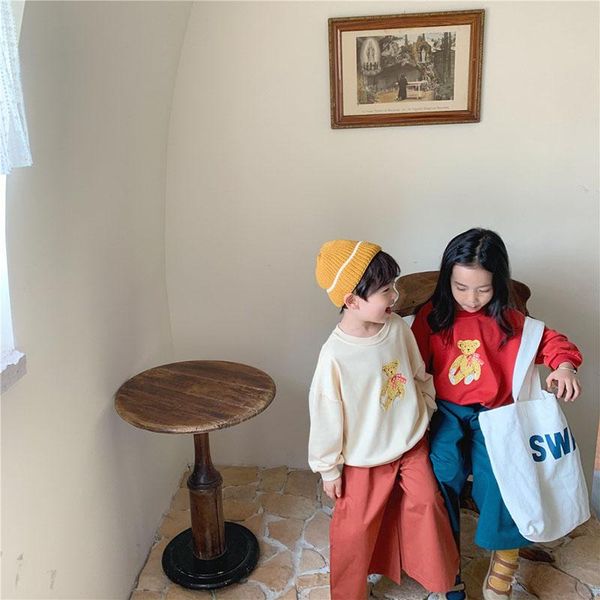 hoodies & sweatshirts 2021 autumn kids clothes bear loose boys tees korean girls blouse cotton baby, Black
hoodies & sweatshirts 2021 autumn kids clothes bear loose boys tees korean girls blouse cotton baby, Black