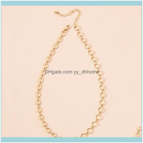 necklaces & pendants jewelrycreative design hollow-out circle choker necklace for women chains drop delivery 2021 csub1, Silver
necklaces & pendants jewelrycreative design hollow-out circle choker necklace for women chains drop delivery 2021 csub1, Silver