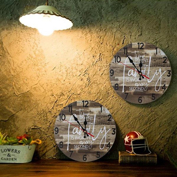 round wall clock vintage wood print silent watch battery operated quartz analog quiet desk digital clocks
round wall clock vintage wood print silent watch battery operated quartz analog quiet desk digital clocks