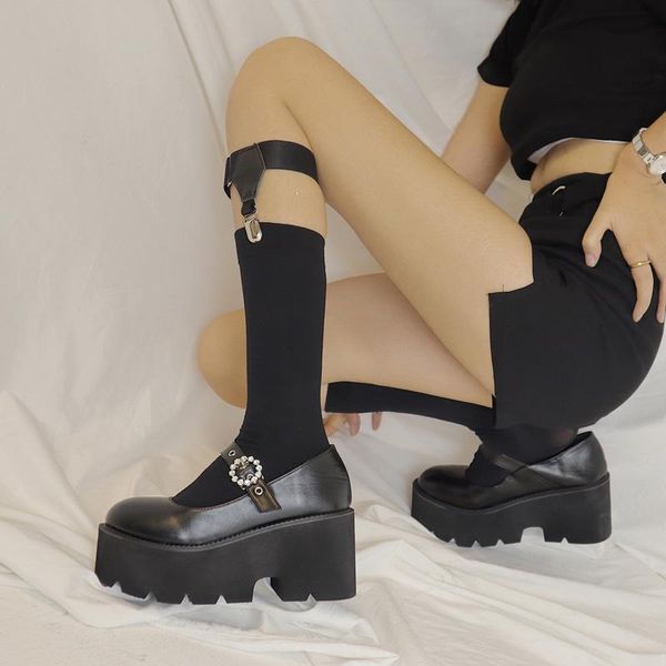 fall shoes 2021 spring summer shoeswomen pumps round toe sweet mary janes female single shallow soft leather punk dress, Black
fall shoes 2021 spring summer shoeswomen pumps round toe sweet mary janes female single shallow soft leather punk dress, Black