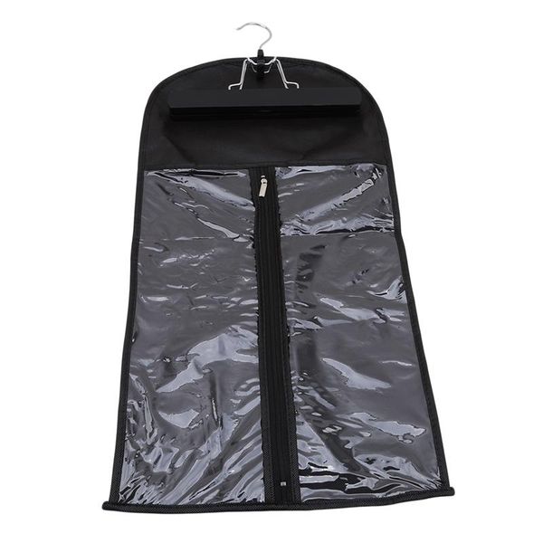 storage bags 1pc black hair extensions wigs bag with wig hanger dust proof protective holder for home
storage bags 1pc black hair extensions wigs bag with wig hanger dust proof protective holder for home