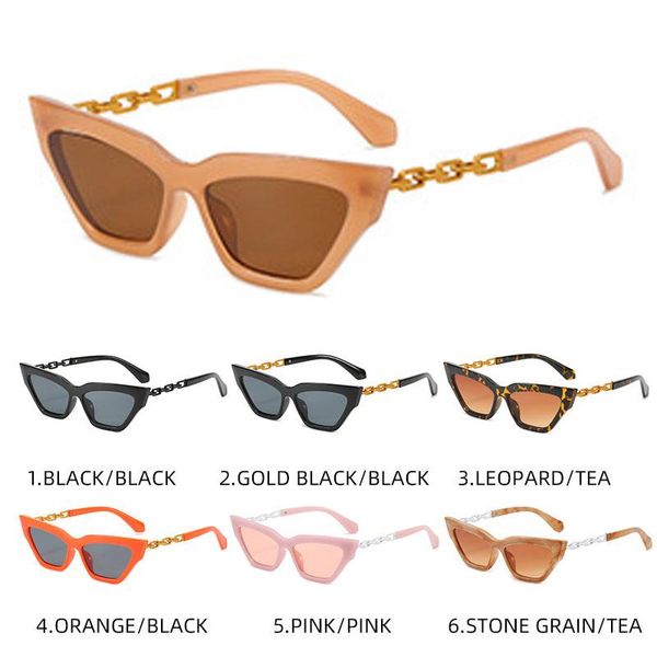 sunglasses fashion women chain retro design shade decorative punk sun glasses for men visor mirror uv400 eyewear, White;black
sunglasses fashion women chain retro design shade decorative punk sun glasses for men visor mirror uv400 eyewear, White;black
