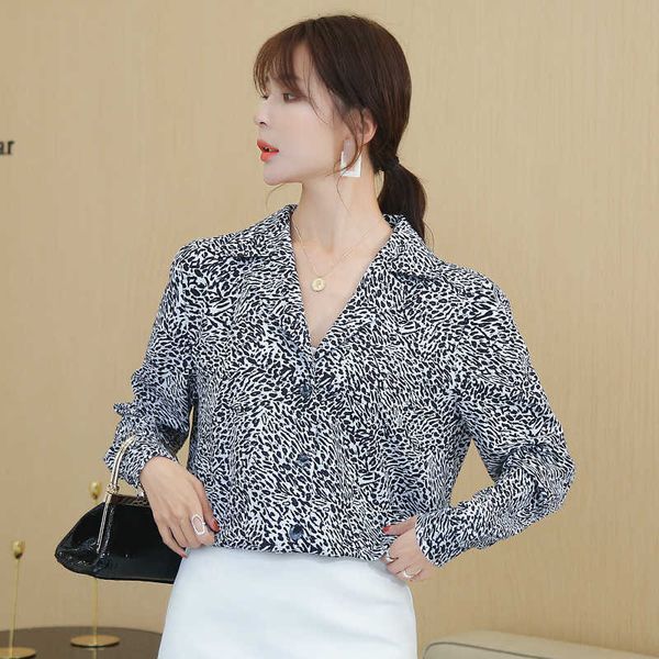 korean women shirts leopard blouses long sleeve shirt woman chiffon print plus size v-neck 210604, White
korean women shirts leopard blouses long sleeve shirt woman chiffon print plus size v-neck 210604, White