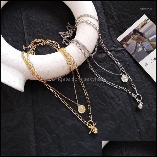 chains necklaces & pendants jewelry fashion celebrity european and american hip-hop coinnecklace mti-layer long necklace coin ball pendant n, Silver
chains necklaces & pendants jewelry fashion celebrity european and american hip-hop coinnecklace mti-layer long necklace coin ball pendant n, Silver