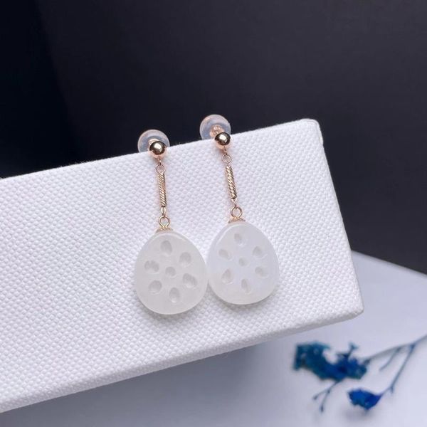 dangle & chandelier shilovem 18k yellow gold real natural white jasper drop earrings classic fine jewelry women wedding gift 10mm myme121486, Silver
dangle & chandelier shilovem 18k yellow gold real natural white jasper drop earrings classic fine jewelry women wedding gift 10mm myme121486, Silver