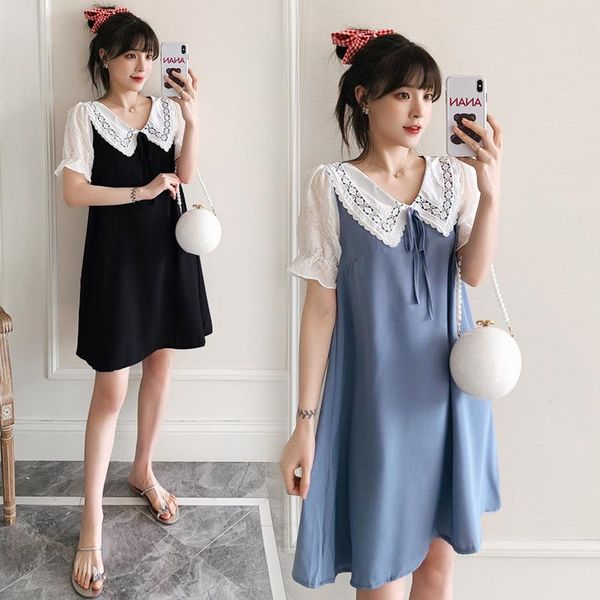 plus size maternity dress 2021 trendy skirt summer outing loose and thin baby collar pw29 dresses, White
plus size maternity dress 2021 trendy skirt summer outing loose and thin baby collar pw29 dresses, White