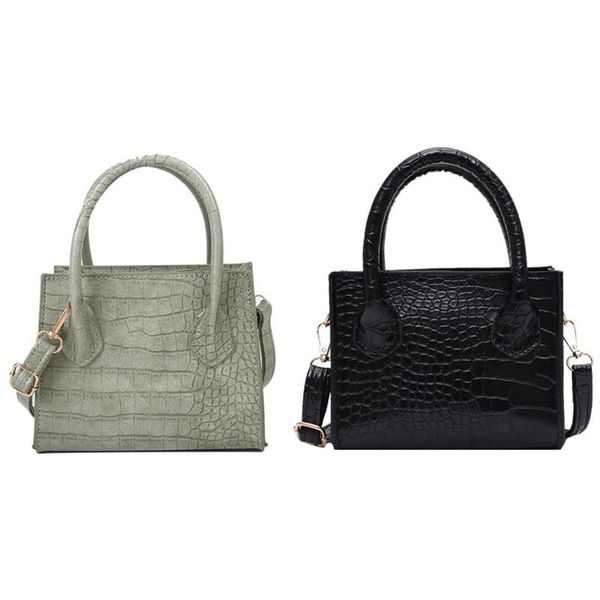 evening bags 2 pcs small women's bag pure color handle shoulder pu leather square crossbody messenger bag, black & green
evening bags 2 pcs small women's bag pure color handle shoulder pu leather square crossbody messenger bag, black & green