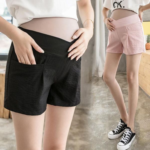 maternity bottoms 359# leisure pants low waist shorts support abdomen elastic for pregnant women cotton trousers, White
maternity bottoms 359# leisure pants low waist shorts support abdomen elastic for pregnant women cotton trousers, White