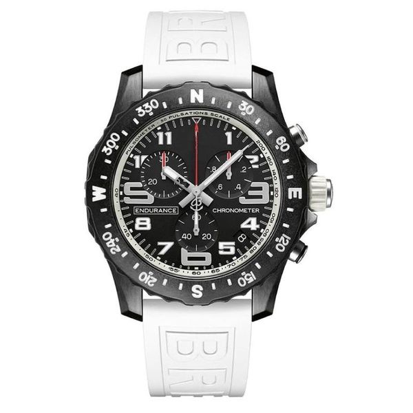 wristwatches 2021 endurance pro 44mm wristwatch black white rubber 1884 men watch quartz chronograph sapphire glass watches, Slivery;brown
wristwatches 2021 endurance pro 44mm wristwatch black white rubber 1884 men watch quartz chronograph sapphire glass watches, Slivery;brown