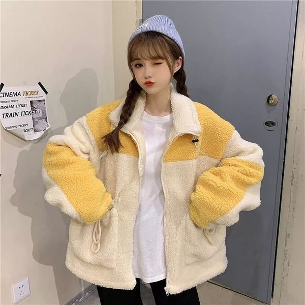 women's hoodies & sweatshirts embroidery imitation veet lamb zipper sweatpants with hoodie 2021 autumn and winter korean version of ove, Black
women's hoodies & sweatshirts embroidery imitation veet lamb zipper sweatpants with hoodie 2021 autumn and winter korean version of ove, Black