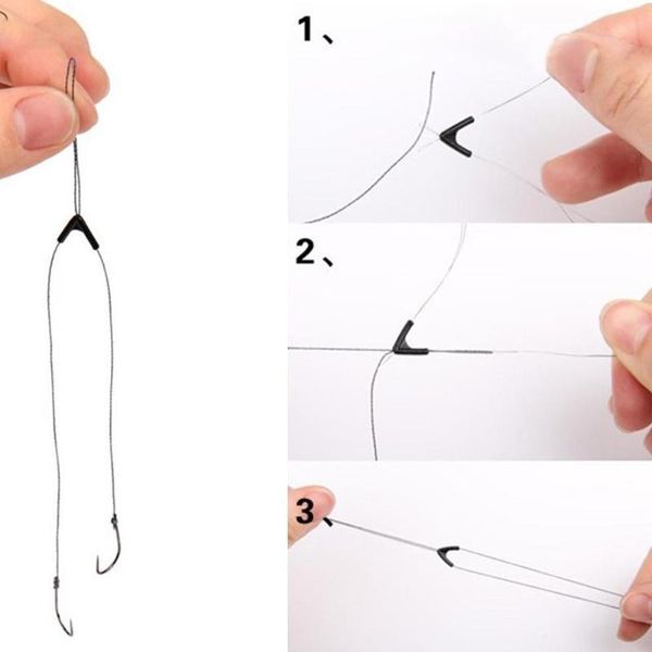 100pcs/set black double hooks contactor device line fishing tool type space bean accessories bifurcation eight swivel f8r1
100pcs/set black double hooks contactor device line fishing tool type space bean accessories bifurcation eight swivel f8r1
