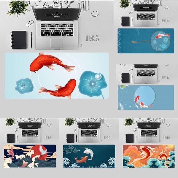 mouse pads & wrist rests chinese koi fishes cute locking edge pad game desk table office gamer large mats non-slip lapcushion
mouse pads & wrist rests chinese koi fishes cute locking edge pad game desk table office gamer large mats non-slip lapcushion