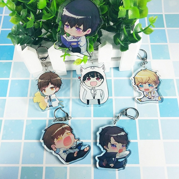 love and producer keychain women acrylic cartoon figure victor key chain cute funny xu mo key holder keyrings jewelry llaveros, Slivery;golden
love and producer keychain women acrylic cartoon figure victor key chain cute funny xu mo key holder keyrings jewelry llaveros, Slivery;golden