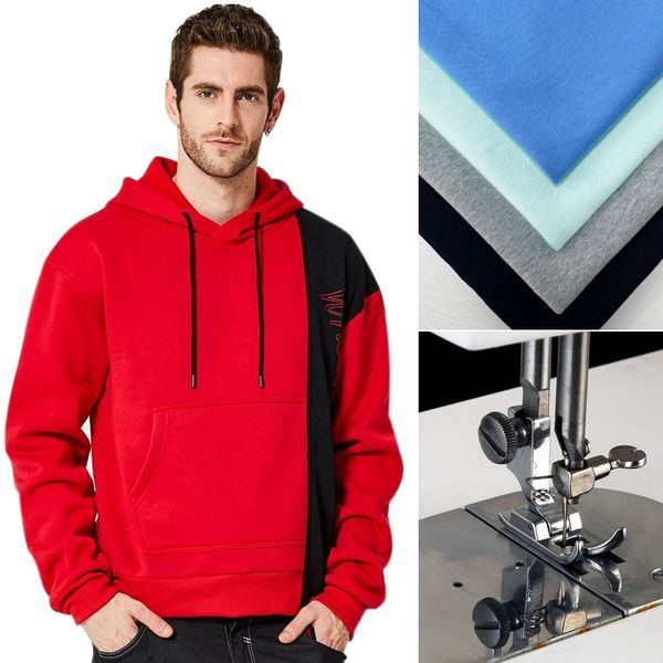 hoodie men's autumn and winter pullover hooded sweater fashion color matching irregular casual wear, Black
hoodie men's autumn and winter pullover hooded sweater fashion color matching irregular casual wear, Black