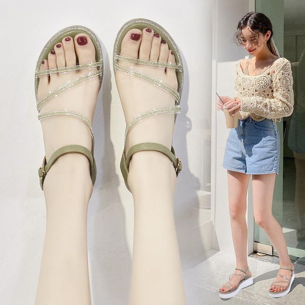 thick-bottomed roman style sandals fairy tide slope heel female sweet fashionable, Black
thick-bottomed roman style sandals fairy tide slope heel female sweet fashionable, Black
