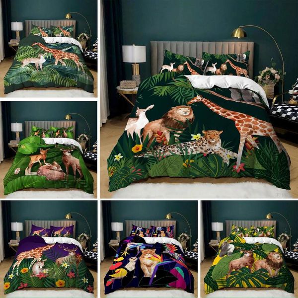 bedding sets tropical rainforest animals series double size 4pc set giraffe lion sika deer tiger 3pc pillowcase duvet cover kint
bedding sets tropical rainforest animals series double size 4pc set giraffe lion sika deer tiger 3pc pillowcase duvet cover kint