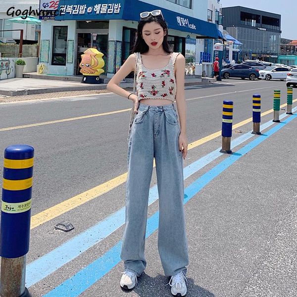 women jeans loose straight high waist zipper hip hop oversize 5xl all-match korean style vintage simple student streetwear women's, Blue
women jeans loose straight high waist zipper hip hop oversize 5xl all-match korean style vintage simple student streetwear women's, Blue