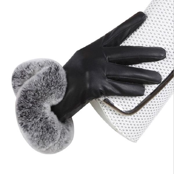 fingerless gloves leather women winter plus velvet warm pu touch screen fashion windproof and waterproof, Blue;gray
fingerless gloves leather women winter plus velvet warm pu touch screen fashion windproof and waterproof, Blue;gray