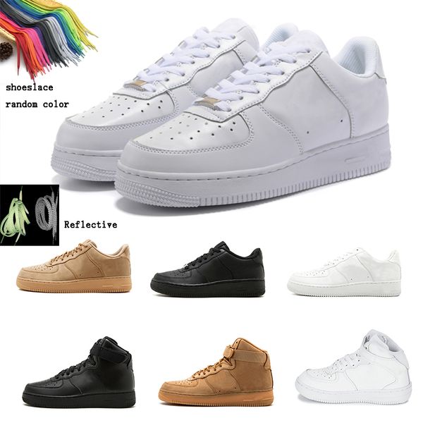 men running shoes one 1 des chaussures classic high low triple white wheat forcest outdoor sports women mens trainers sneakers size 36-45
men running shoes one 1 des chaussures classic high low triple white wheat forcest outdoor sports women mens trainers sneakers size 36-45