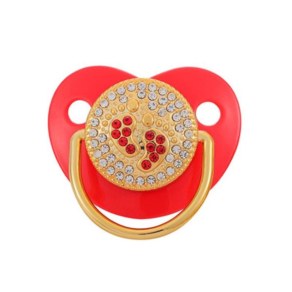 pacifiers# blingonly 2021 selling baby's feet design rhinestone bling baby soother pacifier 0-18m
pacifiers# blingonly 2021 selling baby's feet design rhinestone bling baby soother pacifier 0-18m
