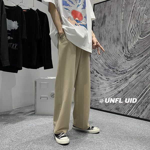 men's pants summer black/gray/khaki casual fashion wide-leg men korean loose straight-leg mens trousers m-2xl
men's pants summer black/gray/khaki casual fashion wide-leg men korean loose straight-leg mens trousers m-2xl