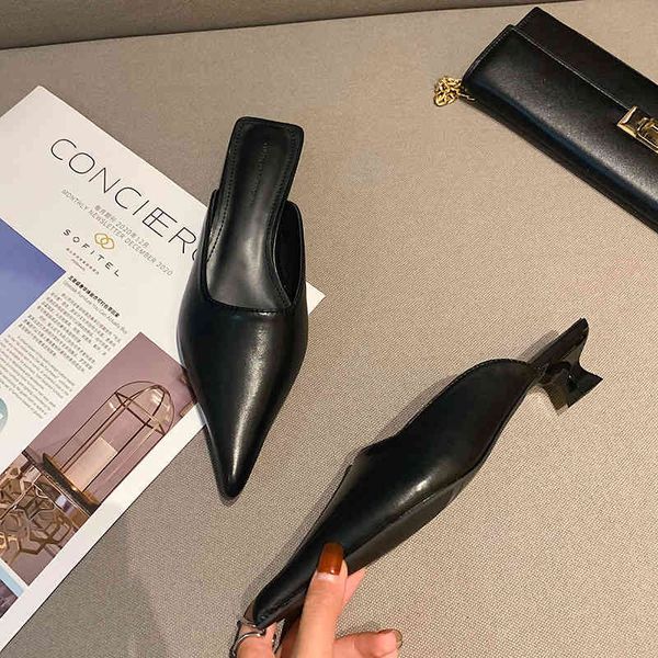 pointed toe women sandals slippers slip on mules shoes shallow black/white casual slides slippers comfortable sandals slides 210513
pointed toe women sandals slippers slip on mules shoes shallow black/white casual slides slippers comfortable sandals slides 210513
