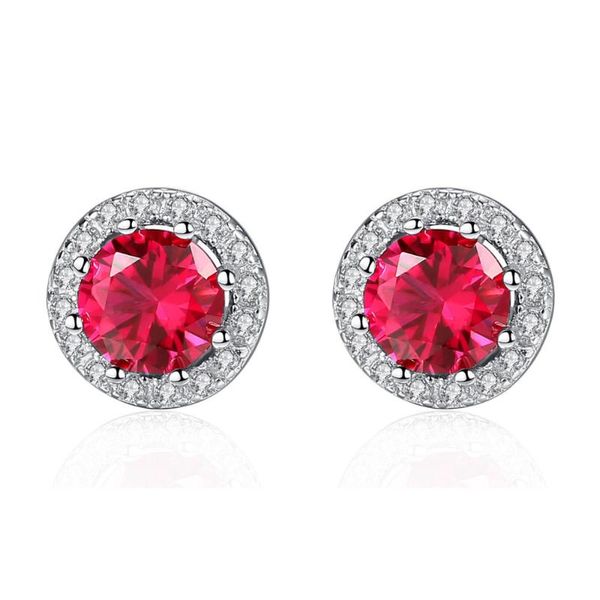 stud 925 silver sterling round red stone earrings for women girls wedding banquet elegant fashion jewelry gift, Golden;silver
stud 925 silver sterling round red stone earrings for women girls wedding banquet elegant fashion jewelry gift, Golden;silver