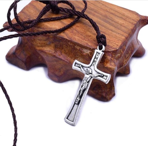 jesus traditional tibetan silver cross pendant necklace heavy industry fashion lovers hang act the role ofing is tasted female male students
jesus traditional tibetan silver cross pendant necklace heavy industry fashion lovers hang act the role ofing is tasted female male students
