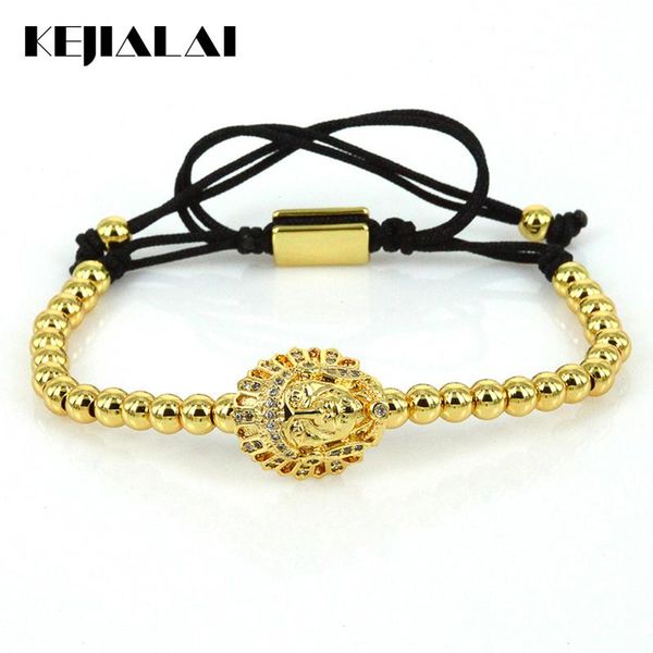 charm bracelets classic style braiding macrame bracelet pharaoh skull egyption 4mm beads for men women gift, Golden;silver
charm bracelets classic style braiding macrame bracelet pharaoh skull egyption 4mm beads for men women gift, Golden;silver