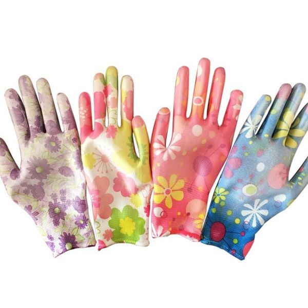 disposable gloves printing pu housework cleaning non-slip breathable gardening flower printed nylon household supplies
disposable gloves printing pu housework cleaning non-slip breathable gardening flower printed nylon household supplies