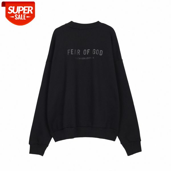 fear of god's sixth main line fog round neck sweater color pull printing loose hedging falling shoulders #ct1o, Black
fear of god's sixth main line fog round neck sweater color pull printing loose hedging falling shoulders #ct1o, Black