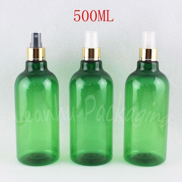 storage bottles & jars 500ml green plastic bottle with gold spray pump , 500cc empty cosmetic container toner / water packaging ( 14 pc/lot
storage bottles & jars 500ml green plastic bottle with gold spray pump , 500cc empty cosmetic container toner / water packaging ( 14 pc/lot