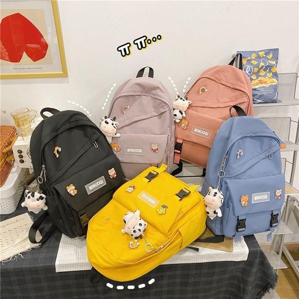 school bags fashion nylon backpack cute girl bag harajuku kawaii student book simple casual lady backpacks 2021
school bags fashion nylon backpack cute girl bag harajuku kawaii student book simple casual lady backpacks 2021