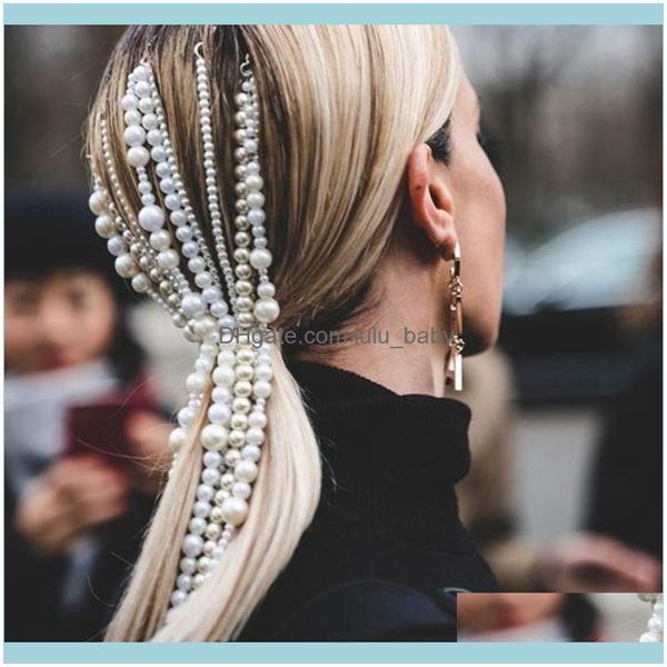 headbands jewelrystonfans types pearl wedding long aessories for women tassel chain headband clip decoration hair jewelry drop delivery 2021, Silver
headbands jewelrystonfans types pearl wedding long aessories for women tassel chain headband clip decoration hair jewelry drop delivery 2021, Silver