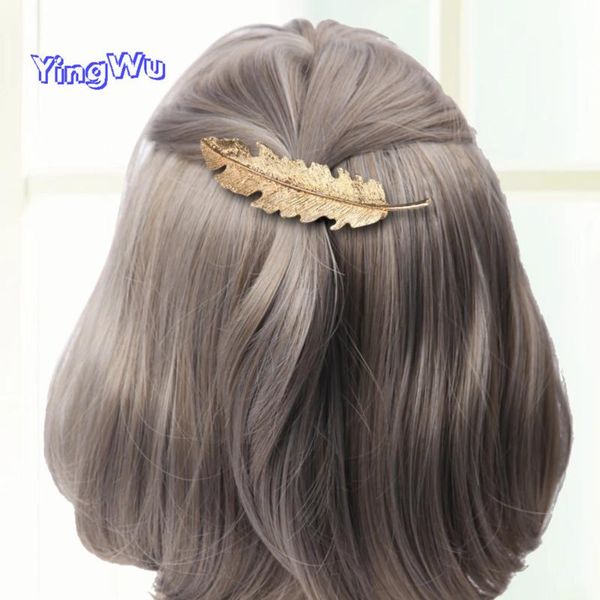 hair clips & barrettes vintage simple gold leaves feather clip hairpin barrette spring jewelry women tiara accessories bride, Golden;silver
hair clips & barrettes vintage simple gold leaves feather clip hairpin barrette spring jewelry women tiara accessories bride, Golden;silver