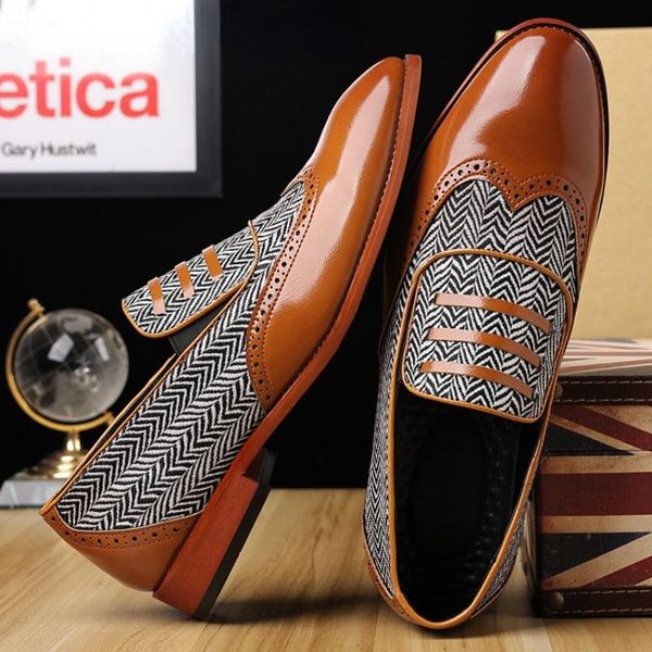 dress shoes men's fashion pointed toe slip on casual business formal office daily oxfords male zapatos hombre, Black
dress shoes men's fashion pointed toe slip on casual business formal office daily oxfords male zapatos hombre, Black