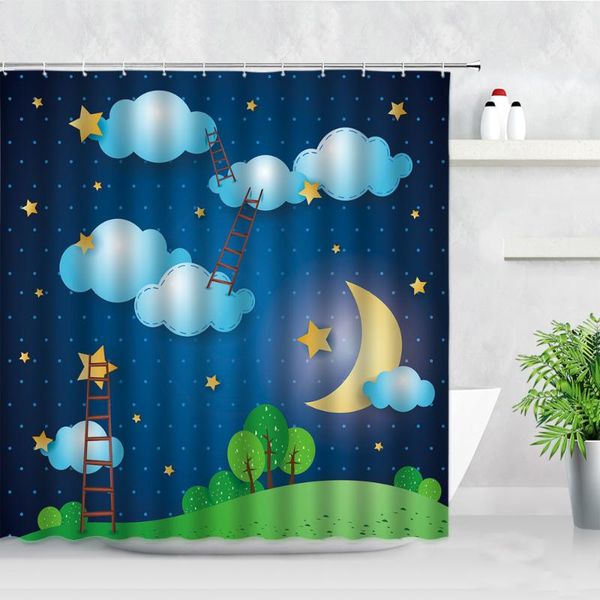 cartoon night scenery baby bathroom shower curtains clouds stars moon air balloon wall backdrop decor kids bath curtain sets
cartoon night scenery baby bathroom shower curtains clouds stars moon air balloon wall backdrop decor kids bath curtain sets