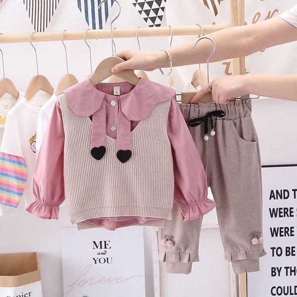 clothing sets children's suit 2021 girl baby autumn girls western style three-piece korean version, White
clothing sets children's suit 2021 girl baby autumn girls western style three-piece korean version, White