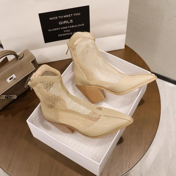 boots ochanmeb chunky heels western women mesh net cow girl cowboy for spring summer autumn zipper shoes nude, Black
boots ochanmeb chunky heels western women mesh net cow girl cowboy for spring summer autumn zipper shoes nude, Black