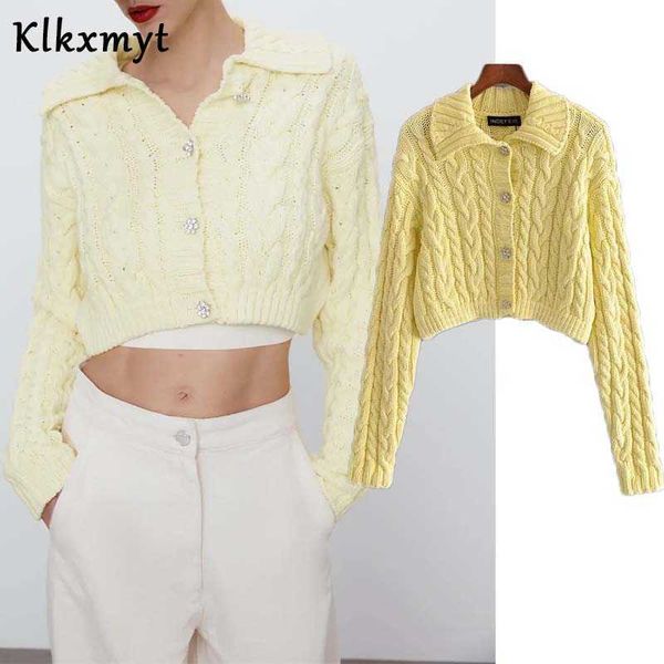 klkxmyt za cardigan sweater women fashion artificial jewelry buttons vintage long sleeve female outerwear chic 210527, White
klkxmyt za cardigan sweater women fashion artificial jewelry buttons vintage long sleeve female outerwear chic 210527, White