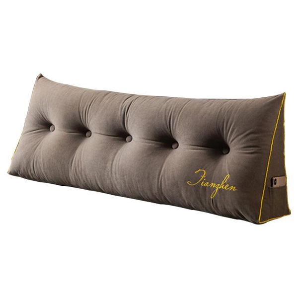 cushion/decorative pillow soft large solid color bedroom headboard cushion triangle backrest creativity almofada decorativa home decor ec50z
cushion/decorative pillow soft large solid color bedroom headboard cushion triangle backrest creativity almofada decorativa home decor ec50z