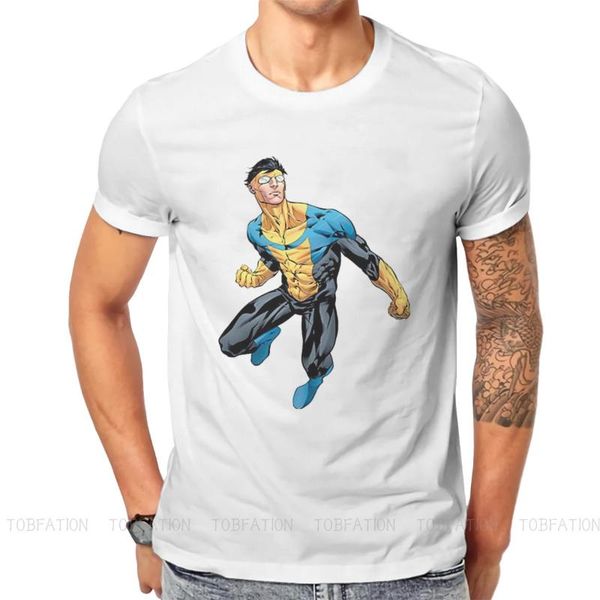 men's t-shirts invincible mark grayson omni man tv tshirt cool individuality t shirt graphic streetwear trend, White;black
men's t-shirts invincible mark grayson omni man tv tshirt cool individuality t shirt graphic streetwear trend, White;black