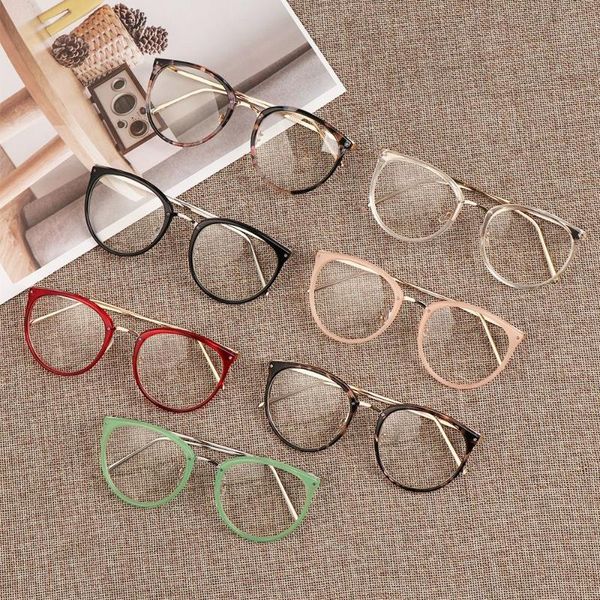 sunglasses myopia optical glasses eyeglasses frames women trend metal spectacles clear lenses men frame, White;black
sunglasses myopia optical glasses eyeglasses frames women trend metal spectacles clear lenses men frame, White;black