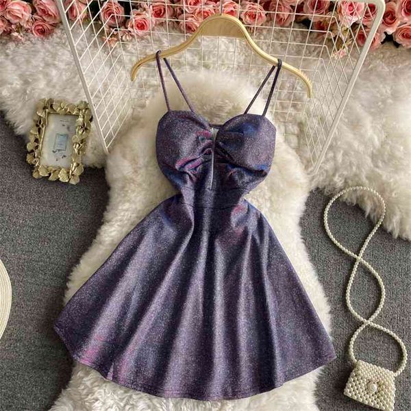 summer sequin fashion strap vestidos feminine v-neck a-line breastless temperament mini dress c838 210506, Black;gray
summer sequin fashion strap vestidos feminine v-neck a-line breastless temperament mini dress c838 210506, Black;gray