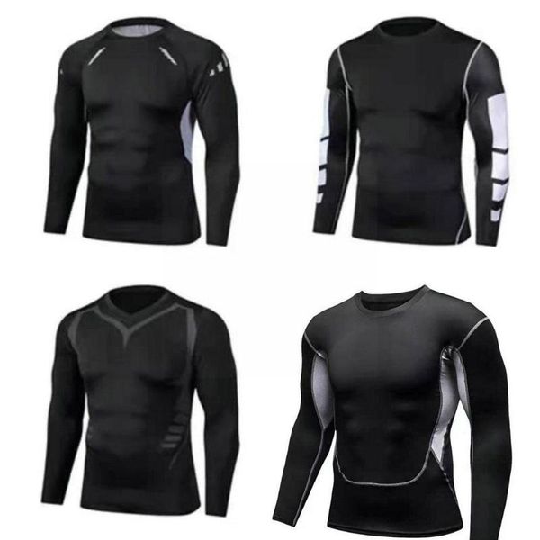running jerseys men's yoga tight long sleeve t-shirt moisture wicking s-3xl fitness outdoor sports shirt quick-dry h2c8, Black;blue
running jerseys men's yoga tight long sleeve t-shirt moisture wicking s-3xl fitness outdoor sports shirt quick-dry h2c8, Black;blue