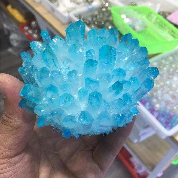 decorative objects & figurines natural blue electroplating transparent crystal cluster stone ore degaussing net chemotherapy energy
decorative objects & figurines natural blue electroplating transparent crystal cluster stone ore degaussing net chemotherapy energy