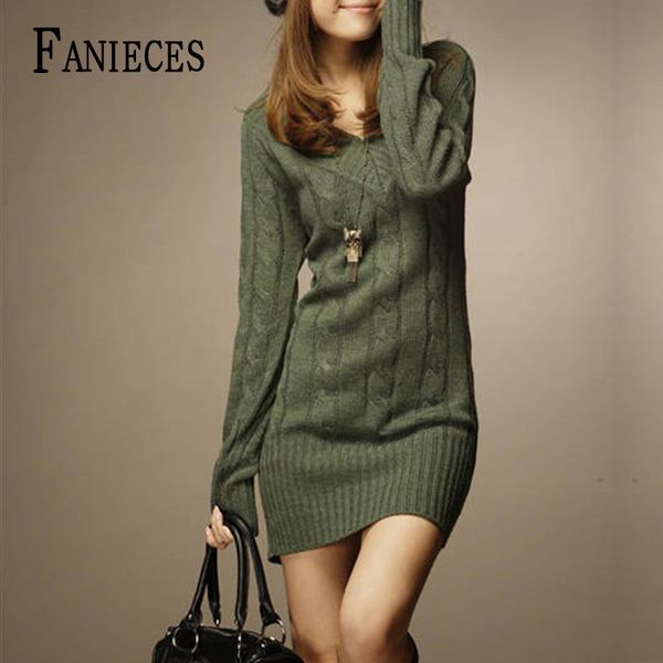 women korean autumn winter v-neck mini dress knitted casual sweater twist streetwear dresses kobieta swetry 210520, White;black
women korean autumn winter v-neck mini dress knitted casual sweater twist streetwear dresses kobieta swetry 210520, White;black