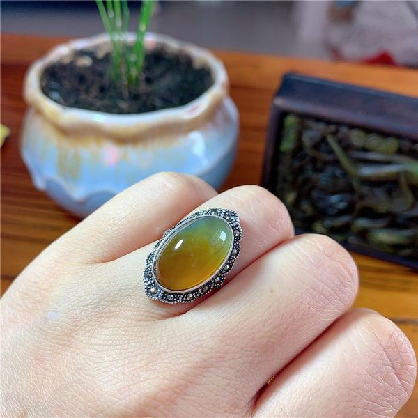 cluster rings natural xiuyu ade ring with 925 sterling silver for women couples big, Golden;silver
cluster rings natural xiuyu ade ring with 925 sterling silver for women couples big, Golden;silver